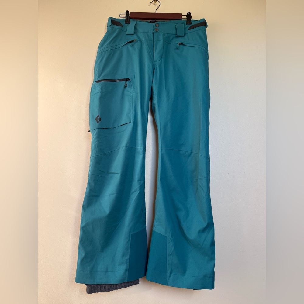 Black Diamond Teal Blue Women's Ski/Snow Pants